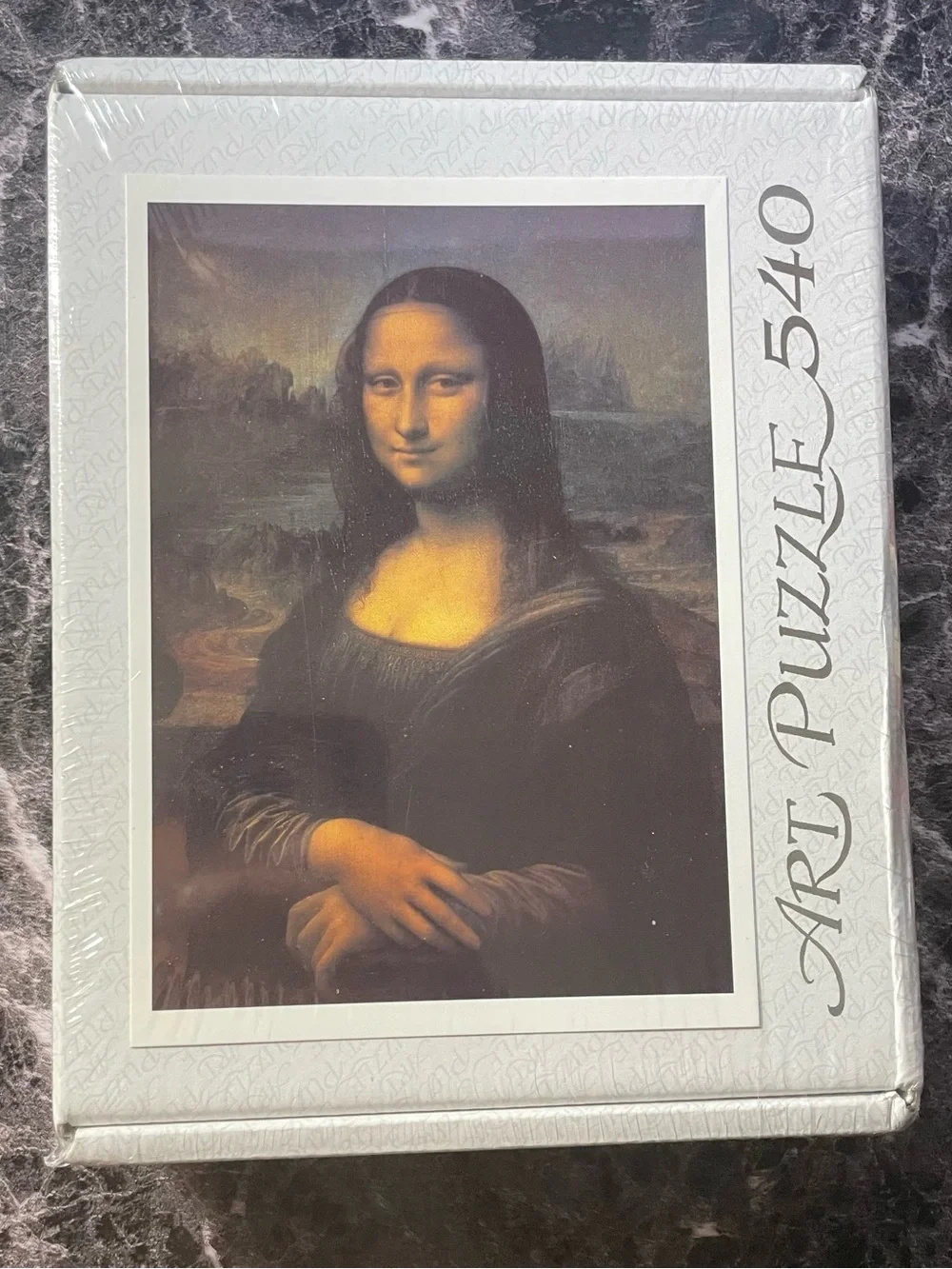 NIB Mona Lisa Art Puzzle 540 Pieces Made in Italy Sealed Fine Collectible